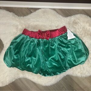 Love on a Hanger Red and Green Skirt